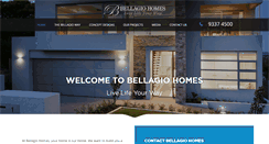 Desktop Screenshot of bellagio.net.au